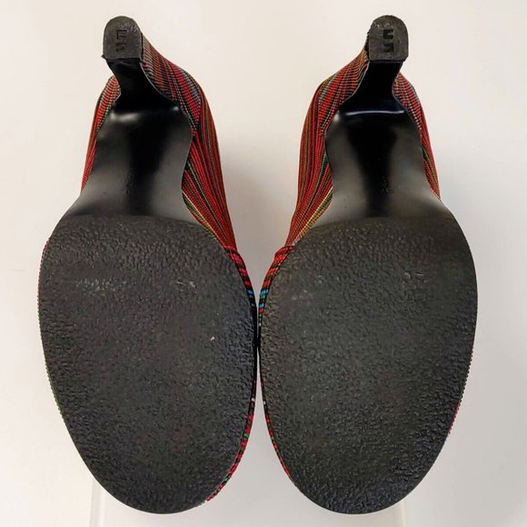 UN UNITED NUDE™ FOLD HI Women's Booties in Berry Mix Size US 6.5/ EUR 37/ UK 4 - Picture 9 of 11